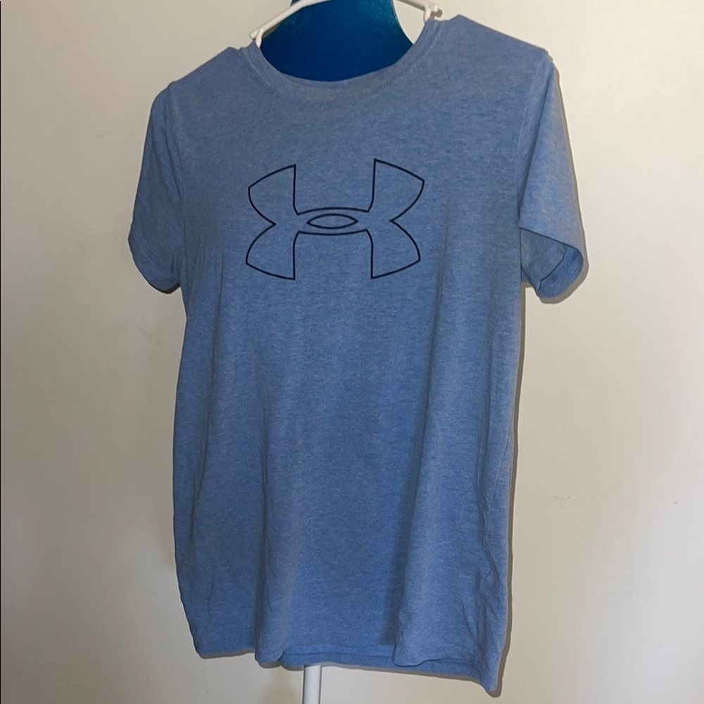 Under Armour Heather Blue Tee